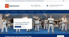 Desktop Screenshot of globalkaratedo.com